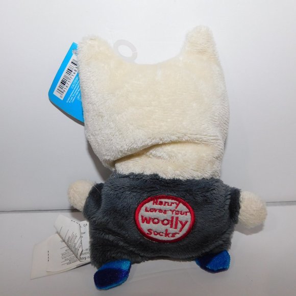 Naughty Naughty Pets Fiesta 7" Henry Bulldog Bean bag Plush NEW w Tag - Picture 5 of 6